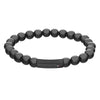 Tommy Hilfiger Black Onyx Beaded Bracelet 2790581