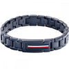 Tommy Hilfiger Mason Blue IP Stainless Steel Mens Bracelet 2790598