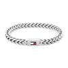 Tommy Hilfiger Braided Metal Stainless Steel Mens Bracelet 2790647