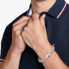 Tommy Hilfiger Braided Metal Stainless Steel Mens Bracelet 2790647