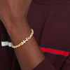 Tommy Hilfiger Bruce Gold Plated Chain Logo Mens Bracelet 2790653