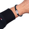 Tommy Hilfiger Bruce Braided Blue Leather Mens Bracelet 2790656