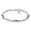 Tommy Hilfiger 3D Flag Metal Stainless Steel Mens Bracelet 2790674