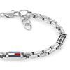 Tommy Hilfiger 3D Flag Metal Stainless Steel Mens Bracelet 2790674