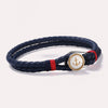 Tommy Hilfiger Nautical Braided Leather Mens Bracelet 2790691