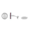 Tommy Hilfiger Stainless Steel Nautical Mens Cufflinks 2790701