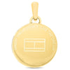 Tommy Hilfiger Compass Gold Plated Mens Necklace 2790721
