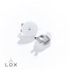Connoisseurs Lox Silver Tone Earring Backs LOX 2SE | H&H Jewellers