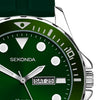 Sekonda Balearic Mens Green Day Date Watch 30119