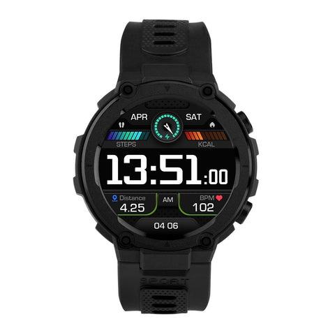 Sekonda Alpine GPS Smart Watch Black Strap 30180
