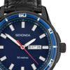 Sekonda Midnight Sports Day Date Mens Watch Blue Dial 30205