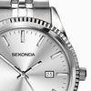 Sekonda King Silver Dial Stainless Steel Bracelet Mens Watch 30258