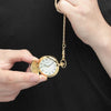 Sekonda Full Hunter Pocket Watch With Chain 3799