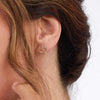Kit Heath Alicia Golden Petite Stud Earrings 40019