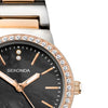 Sekonda Amelia Rose Two Tone Crystal Set Ladies Watch 40493