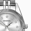 Sekonda Francis Stone Set Silver Dial Ladies Watch 40689