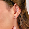 Kit Heath Serenity Ribbon Bow Dainty Stud Earrings 41187