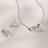 Kit Heath Serenity Ribbon Bow Dainty Stud Earrings 41187