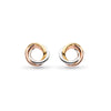 Kit Heath Bevel Trilogy Stud Earrings 4169GRG