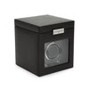 WOLF Viceroy Single Watch Winder With Storage Black 456102