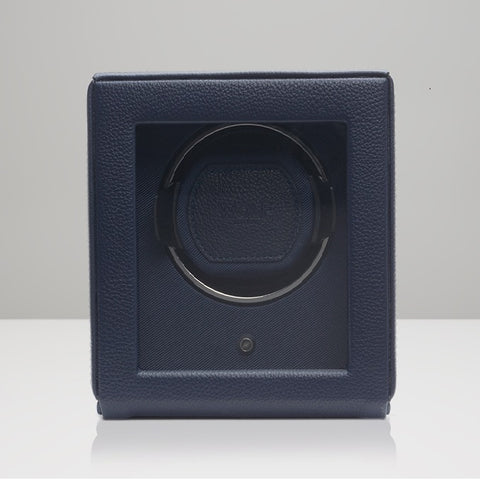 WOLF Cub with Cover Single Watch Winder Navy Module 1.8 461117