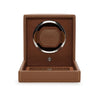 WOLF Cub Single Watch Winder Cognac 461127 | H&H Family Jewellers