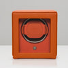 WOLF Cub with Cover Single Watch Winder Orange Module 1.8 461139 | H&H