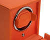 WOLF Cub with Cover Single Watch Winder Orange Module 1.8 461139 | H&H