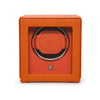 WOLF Cub with Cover Single Watch Winder Orange Module 1.8 461139 | H&H