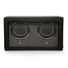 WOLF Cub Watch Winder Double Black 461203 | H&H Family Jewellers