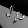 Kit Heath Celeste North Star Hoop Drop Earrings 50456CZ