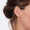 Kit Heath Alicia Golden Petite Drop Earrings 60018