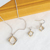 Kit Heath Alicia Golden Petite Drop Earrings 60018