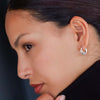 Kit Heath Bevel Trilogy Hoop Earrings 6166
