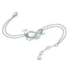 Kit Heath Infinity Twin Chain Bracelet 71161
