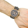 Accurist Chronograph Leather Strap Mens Watch Rose 7179 | H&H