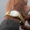 Accurist Classic Mens Expander Bracelet Watch Gold Plated 73001X | H&H