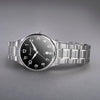Accurist Classic Mens Watch 73002 Stainless Steel with Black Dial