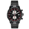 Accurist Chronograph Black Bracelet Mens Watch 7364