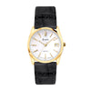 Accurist Everyday Ladies Watch Black Leather Strap 74005X