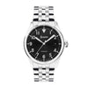 Accurist Aviation Mens Watch 76000 Stainless Steel with Black Dial