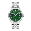 Accurist Aviation Mens Watch 76002 Stainless Steel with Green Dial
