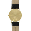 Accurist 9ct Gold Mens Watch White Dial Black Strap 7801 | H&H
