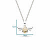 Kit Heath Blossom Flyte Honey Bee Mini Necklace 90337