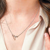 Kit Heath Serenity Ribbon Bow Necklace 91188