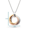 Kit Heath Bevel Trilogy Necklace 9169