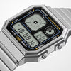 Casio Vintage Collection Analogue Digital Watch Silver A130WE-1AEF