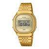Casio Vintage Collection Unisex Digital Watch Gold Tone A140WEG-9AEF