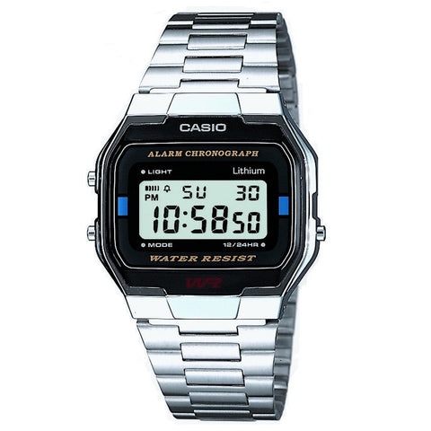 Casio Retro Collection Digital Watch A163WA-1QES