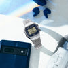 Casio Vintage Collection Digital Step Tracker Watch ABL-100WE-2AEF | H&H